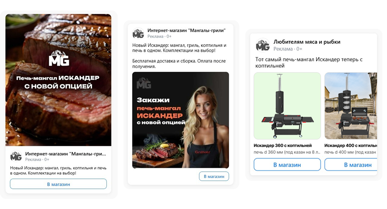 Кейс продвижения интернет-магазина Мангалы-грили